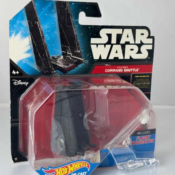 Star Wars The Force Awakens (2014) Hot Wheels Kylo Ren’s Command Shuttle - Picture 3 of 7